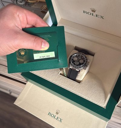 Rolex Daytona New Unworn With Box And Certificate Rolex Oysterflex Daytona 2025 Unworn