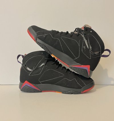 2012 Nike Air Jordan 7 Vii Retro Raptors Purple 304775-018