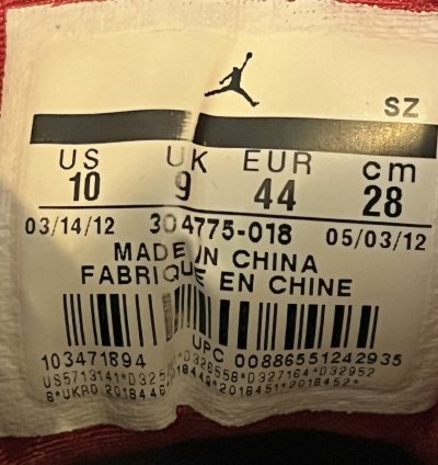 2012 Nike Air Jordan 7 Vii Retro Raptors Purple 304775-018