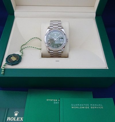 Rolex Day-date 40 Ref 228239 Gr Neu Ungetragen Deutsche Uhr