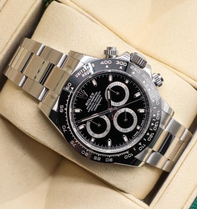 Rolex Daytona New Unworn With Stickers Full Set Year 2021-06 Rolex Warranty Until 2026-06