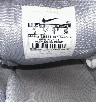2012 Nike Air Max 90 Hyperfuse Livestrong Size 8 Rare Og 326
