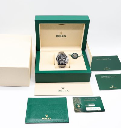 Rolex Daytona New Unworn With Stickers Full Set Year 2021-06 Rolex Warranty Until 2026-06