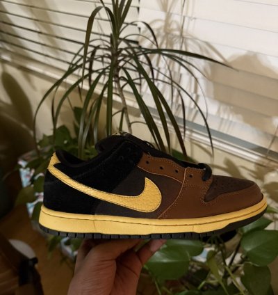 2012 Nike Dunk Sb Low Premium Og Black Tan Guinness
