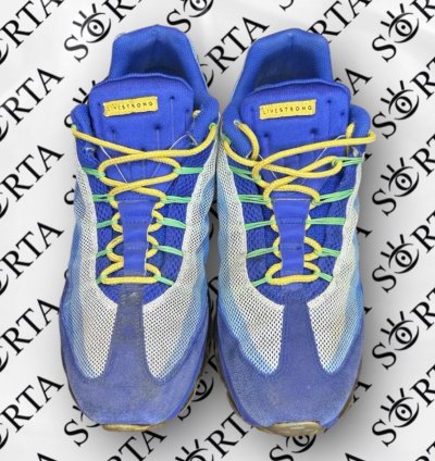 2012 Nike Livestrong Air Max 95 Dynamic Flywire Hyper Blue