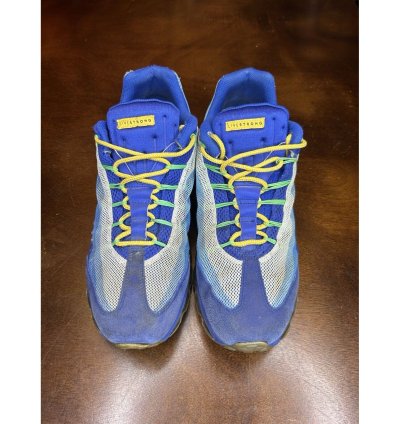 2012 Nike Livestrong Air Max 95 Dynamic Flywire Hyper Blue