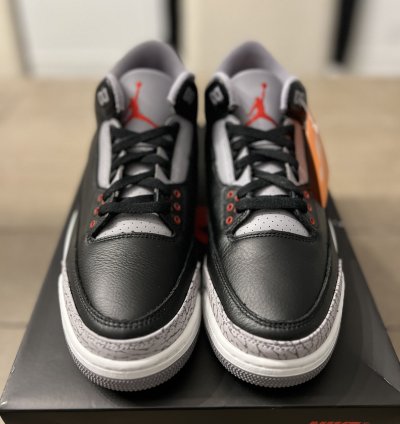 Jordan 3 Retro Og Black Cement 2024