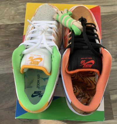 2021 Nike Sb Dunk Low Street Hawker Sz 9 5 Ds