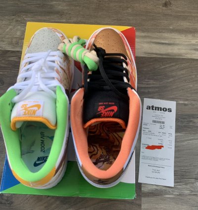2021 Nike Sb Dunk Low Street Hawker Sz 9 5 Ds