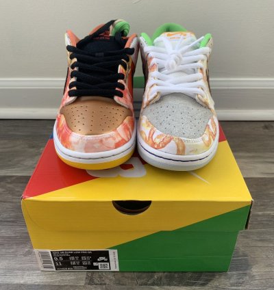 2021 Nike Sb Dunk Low Street Hawker Sz 9 5 Ds