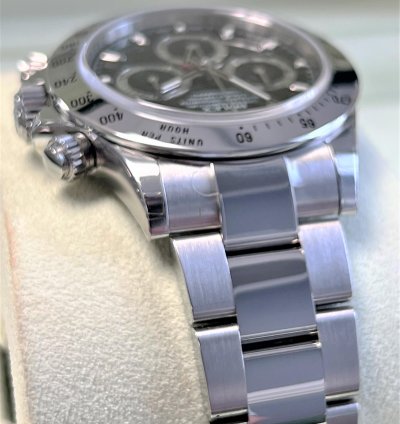 Rolex Daytona Nos 116520 All Factory Stickers Stainless Steel Black Dial