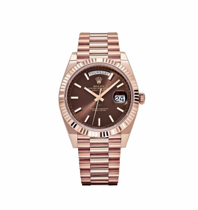 Rolex Day-date 40 Reference 228235 Rose Gold Chocolate Dial 2024