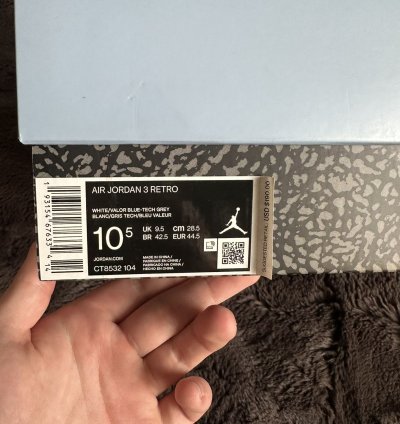 Jordan 3 Retro Unc