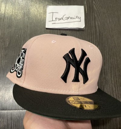 7 1 2 Myfitteds New York Yankee Nike Sb Dunk Pink Box Fitted