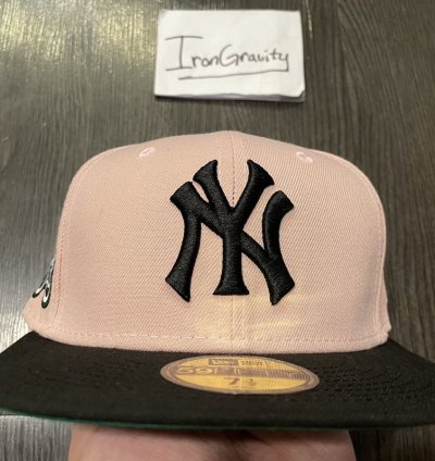 7 1 2 Myfitteds New York Yankee Nike Sb Dunk Pink Box Fitted