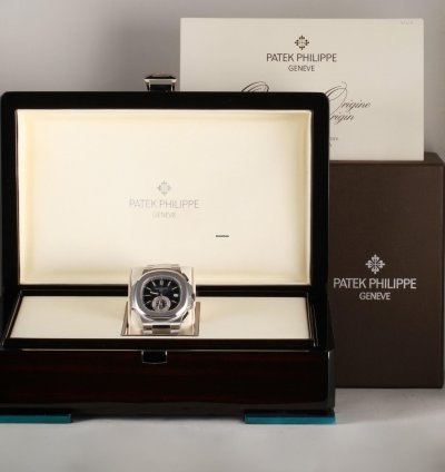 Patek Philippe Nautilus Ref 5980 1a Blue Dial