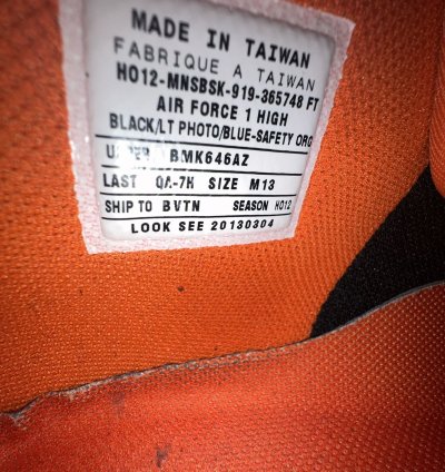 2012 Sheed Knicks Air Force 1 High Pe Looksee