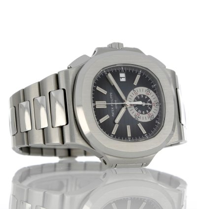 Patek Philippe Nautilus Ref 5980 1a Blue Dial