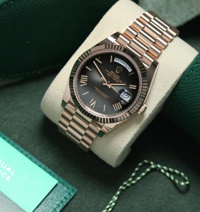 Rolex Day-date 40 Rg Ombre Dial New 2025