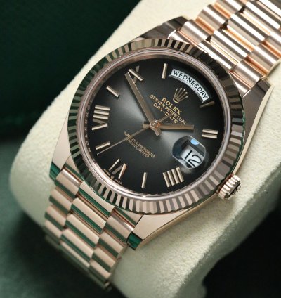 Rolex Day-date 40 Rg Ombre Dial New 2025