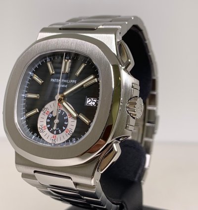 Patek Philippe Nautilus Ref 5980 1a-001 Blue Dial Full Set