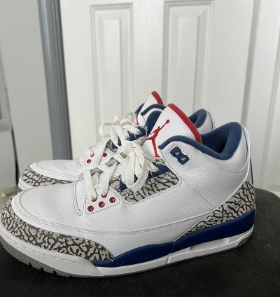 Jordan 3 True Blue