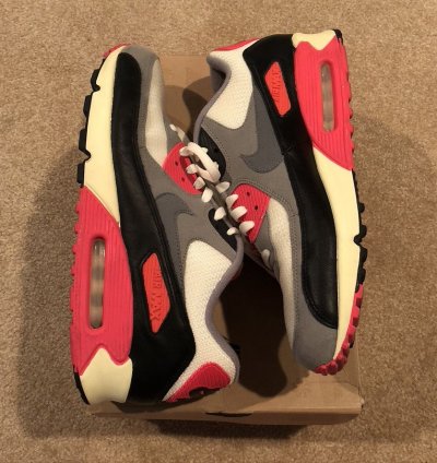 2013 Infrared Air Max 90 Vintage 543361-161