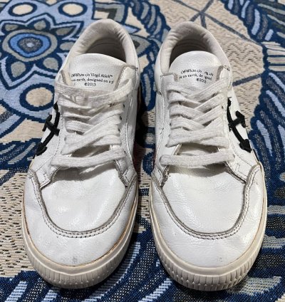 2013 Low Top Vulcanized Sneaker Off-white