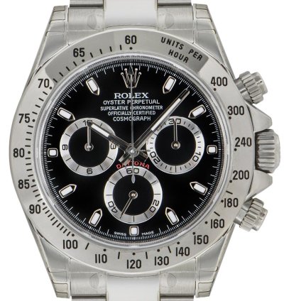 Rolex Daytona Nos Black Dial 116520