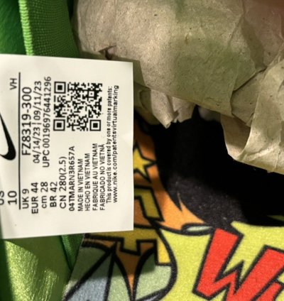 Buttercup Power Puff Girl Nike Sb Dunk