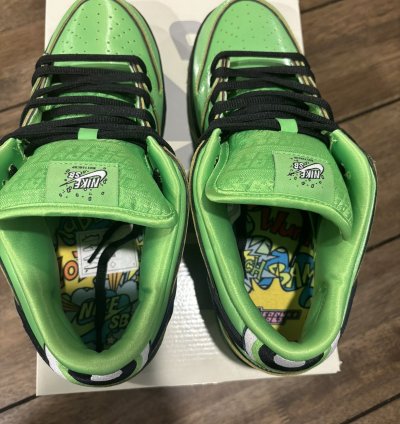 Buttercup Power Puff Girl Nike Sb Dunk