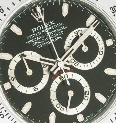 Rolex Daytona Nos Daytona Black Dial 116520