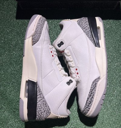Jordan 3 White Cement Reimagined Size 11
