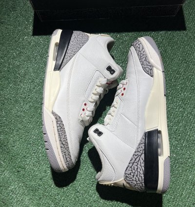 Jordan 3 White Cement Reimagined Size 11