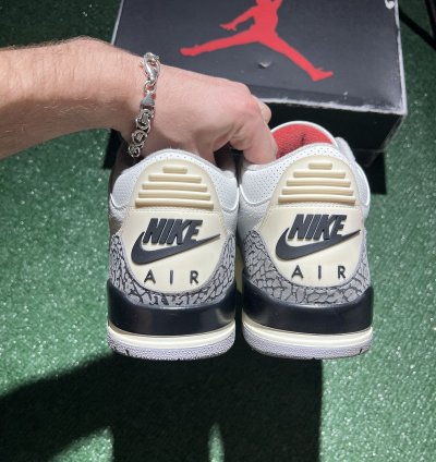 Jordan 3 White Cement Reimagined Size 11