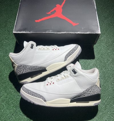 Jordan 3 White Cement Reimagined Size 12 5