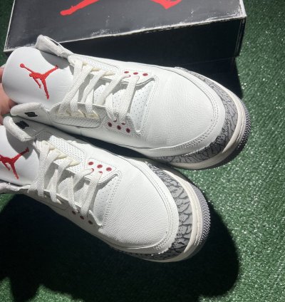 Jordan 3 White Cement Reimagined Size 12 5
