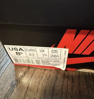 2013 Nike Air Jordan 1 Retro High Og Bred