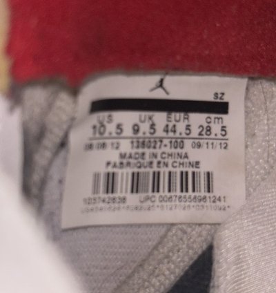 2013 Nike Air Jordan 5 fire Red