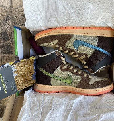 Concepts Nike Sb Dunk High Turdunken Special Box Size 8