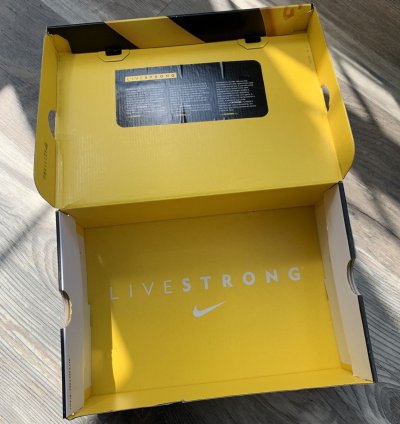 2013 Nike Livestrong Air Max 95 Dyn Fw Varsity Maize