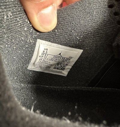 Jordan 4 Black Canvas
