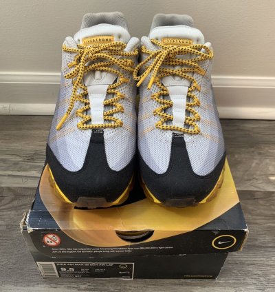 2013 Nike Livestrong Air Max 95 Dyn Fw Varsity Maize
