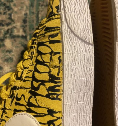 2013 Nike Sb Blazer Yellow Neck Face Size 9 5