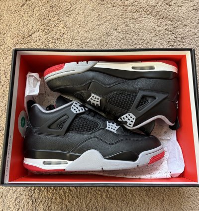 Jordan 4 Bred Reimagined