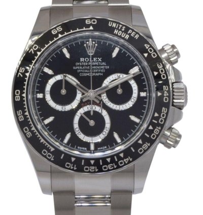 Rolex Daytona Nos Rolex Daytona Chronograph Steel Ceramic Black 40mm Watch 24 126500