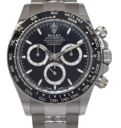 Rolex Daytona Nos Rolex Daytona Chronograph Steel Ceramic Black 40mm Watch 24 126500