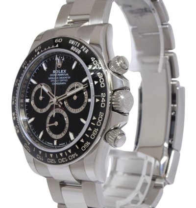 Rolex Daytona Nos Rolex Daytona Chronograph Steel Ceramic Black 40mm Watch 24 126500