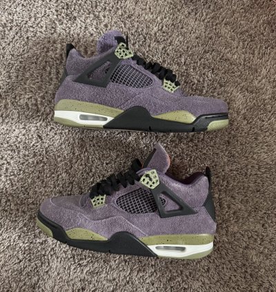Jordan 4 Canyon Purple