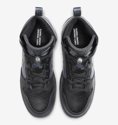 Fpar Nike Sb Dunk Highbrid black Dark Grey